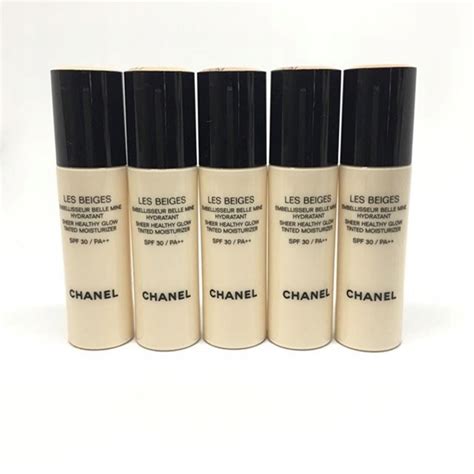 chanel le beige tinted moisturizer.